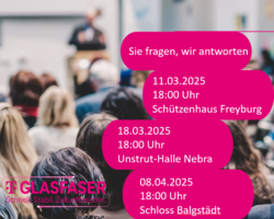 Glasfaser Infoveranstaltungen der Telekom